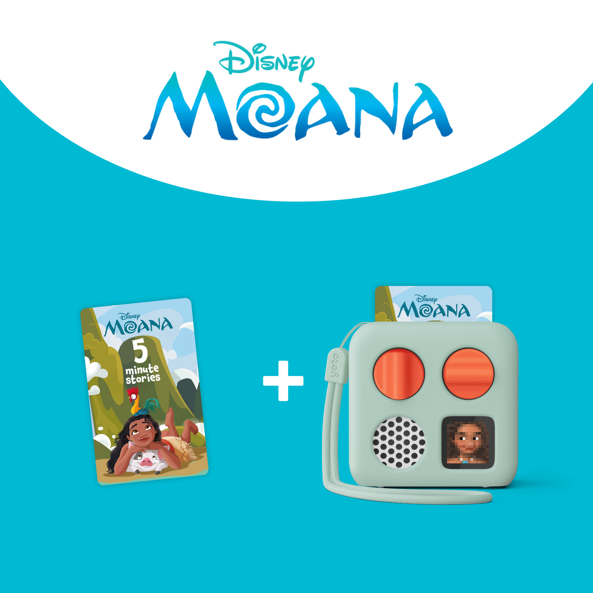 Yoto Mini + Moana Adventure Bundle