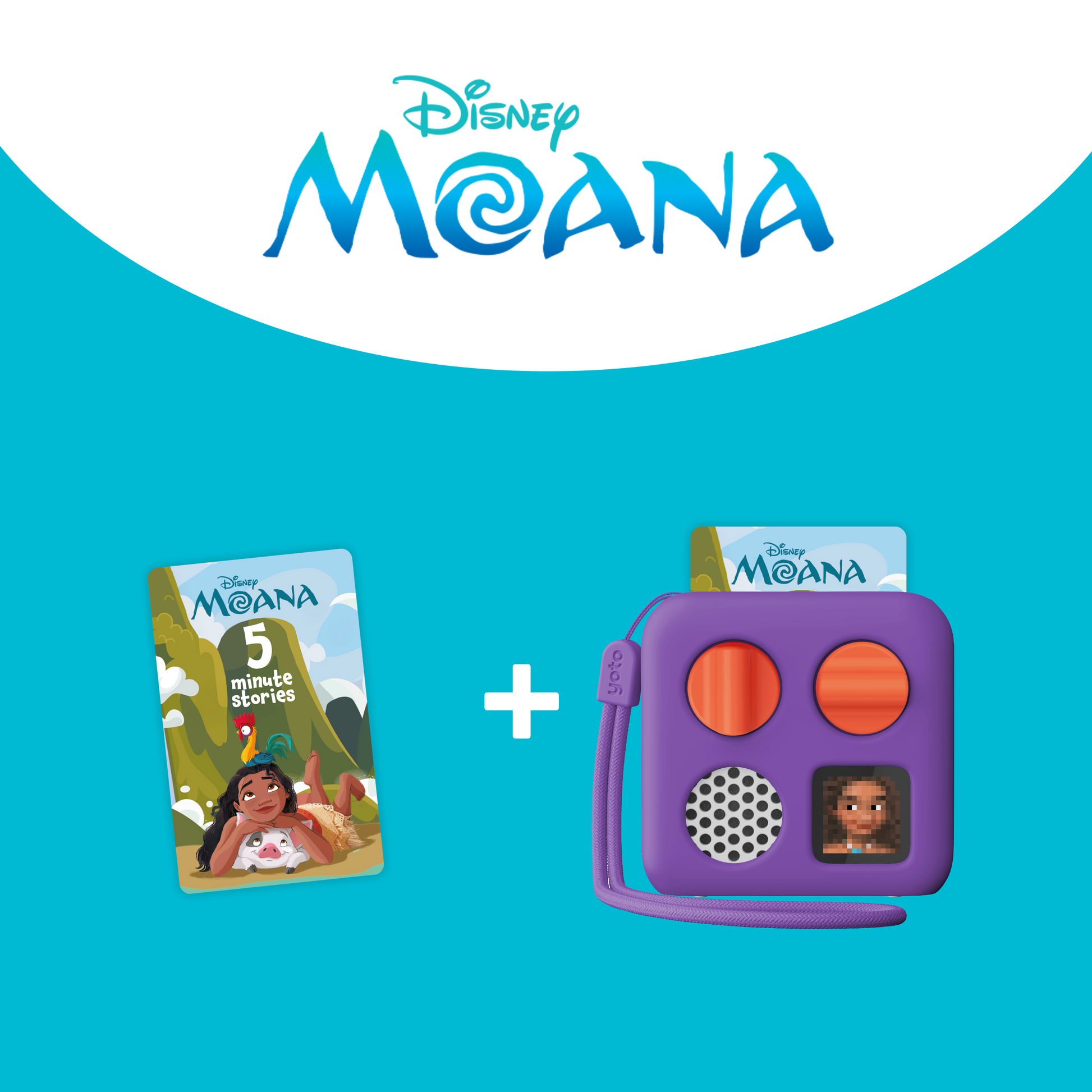 Yoto Mini + Moana Adventure Bundle
