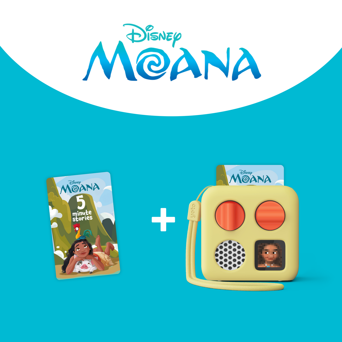 Yoto Mini + Moana Adventure Bundle